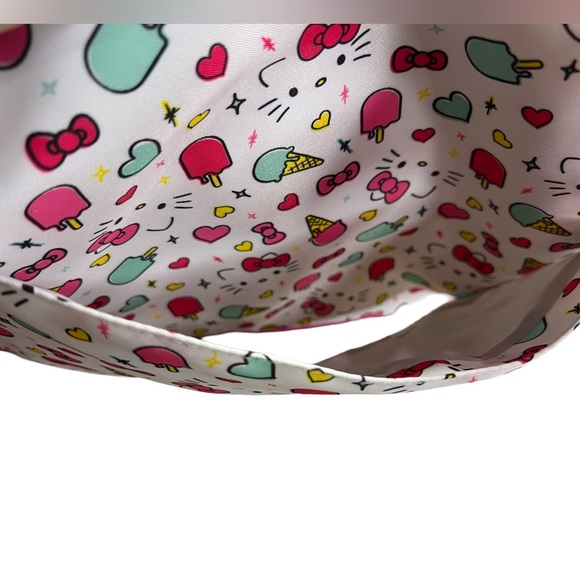 Hello Kitty Clearance Price is Firm! Large White Pink Shoulder Crossbody Bag - Picture 4 of 11